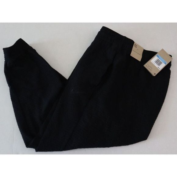 Nike DV9885 010 Men's Sz Medium Black Dri-Fit Yoga Training Pants $95 - Picture 6 of 13